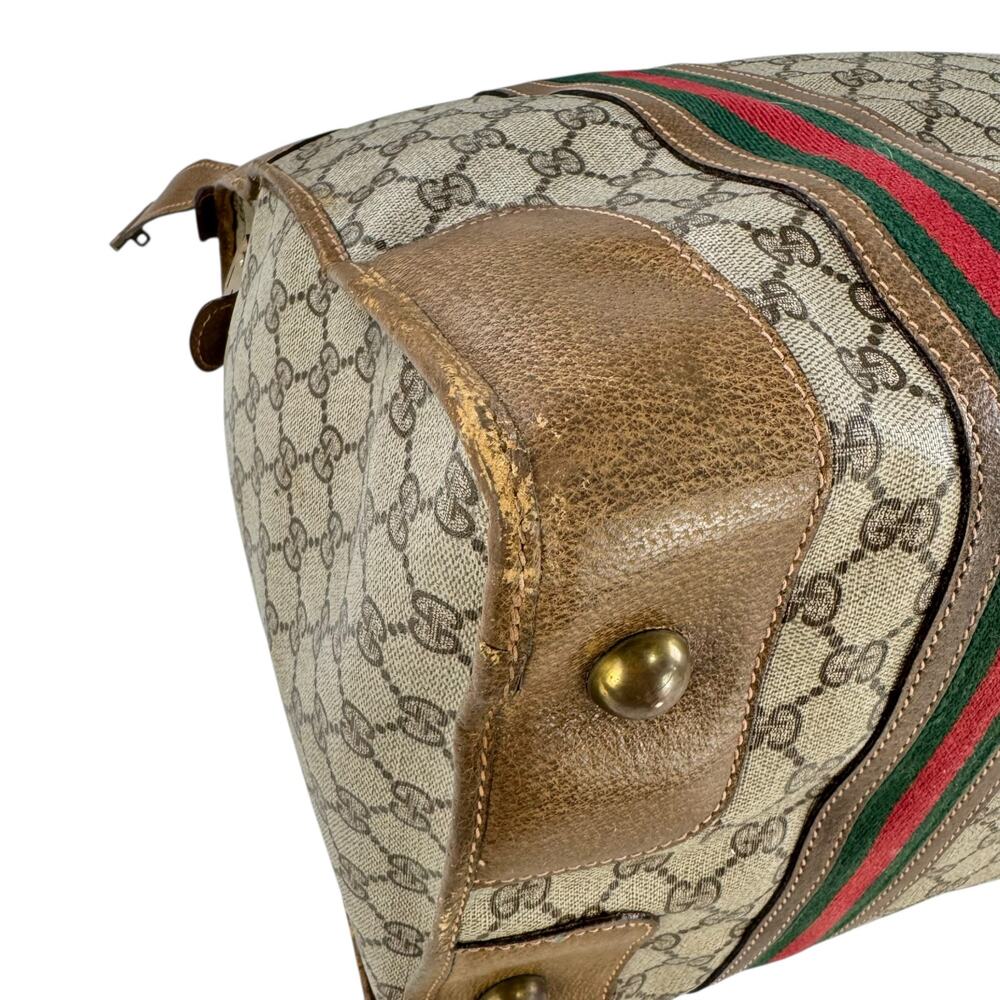 Gucci Vintage Monogram Sherry Line Travel Bag - Picture 11 of 16